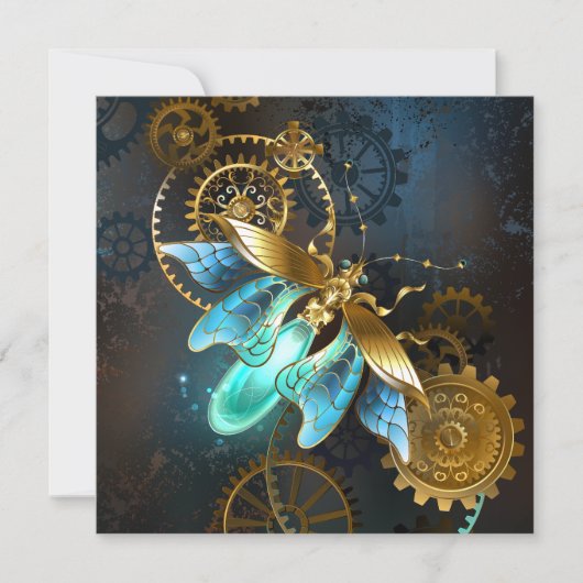 Steampunk Firefly Kaart (Voorkant)