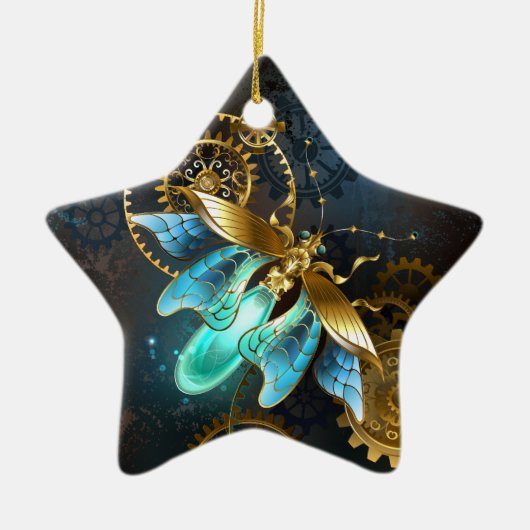 Steampunk Firefly Keramisch Ornament (Voorkant)