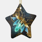 Steampunk Firefly Keramisch Ornament (Links)