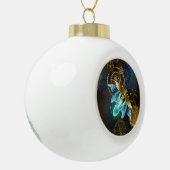 Steampunk Firefly Keramische Bal Ornament (Links)