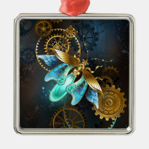 Steampunk Firefly Metalen Ornament