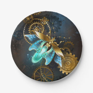 Steampunk Firefly Papieren Bordje