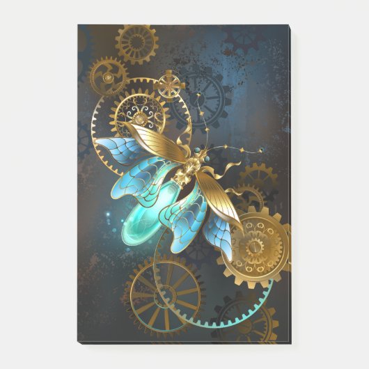 Steampunk Firefly Post-it® Notes (Voorkant)