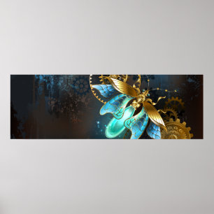 Steampunk Firefly Poster