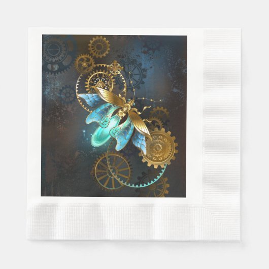Steampunk Firefly Servet (Voorkant)