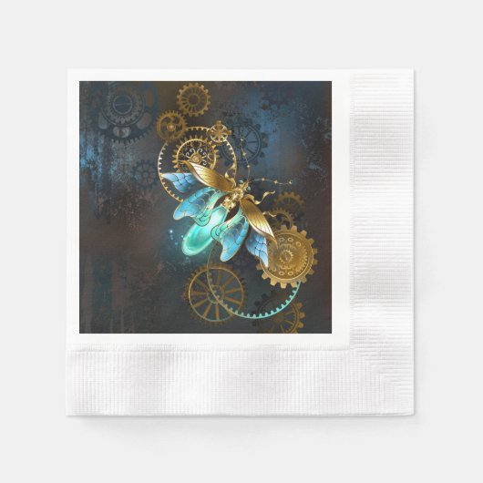 Steampunk Firefly Servet (Voorkant)