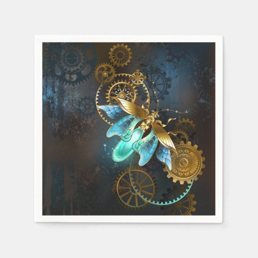 Steampunk Firefly Servet (Voorkant)