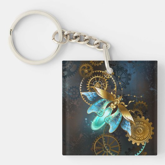 Steampunk Firefly Sleutelhanger (voorkant)