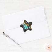 Steampunk Firefly Ster Sticker (Envelop)