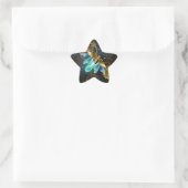 Steampunk Firefly Ster Sticker (Tas)