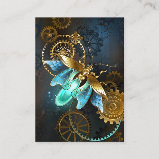 Steampunk Firefly Visitekaartje (Voorkant)