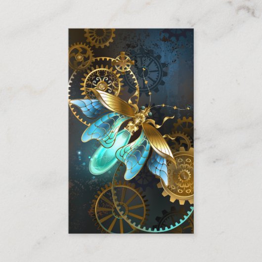 Steampunk Firefly Visitekaartje (Voorkant)
