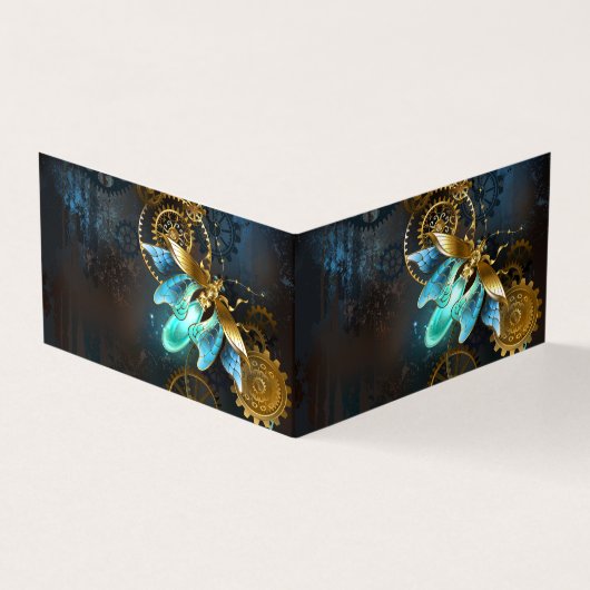 Steampunk Firefly Visitekaartjes (Buitenkant)