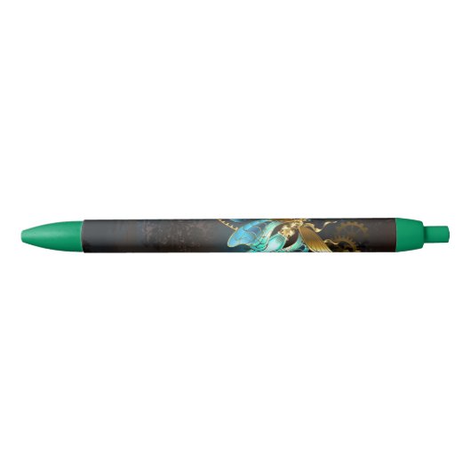 Steampunk Firefly Zwarte Inkt Pen (Voorkant)