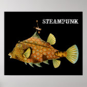 Steampunk Fish Poster (Voorkant)
