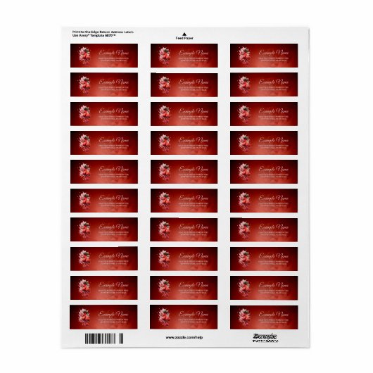 Steampunk Flamingo – Digitale fantasiekunst Etiket (Full Sheet)