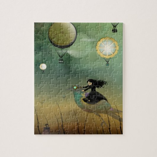 Steampunk Flight Puzzle Legpuzzel (Verticaal)