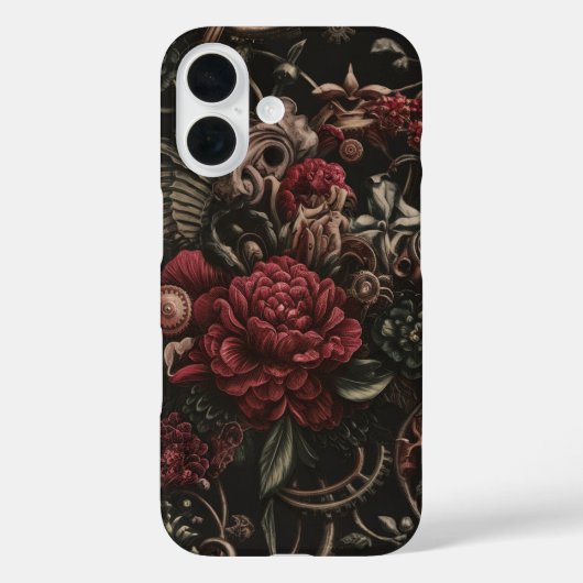 Steampunk Floral Elegance Case-Mate iPhone Case (Achterkant)