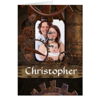 Steampunk foto achtergrond