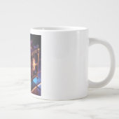 Steampunk Fractal Reflective Music Box Extra Grote Beker (Rechts)