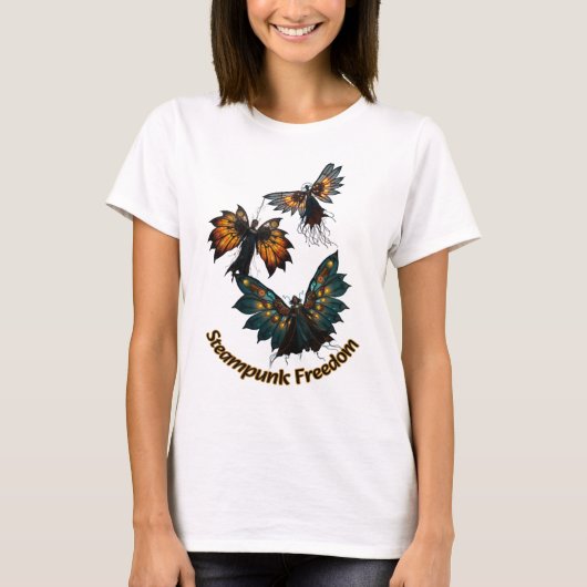 Steampunk Freedom T-shirt (Voorkant)