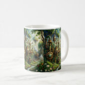 Steampunk Garden Café Mug (Devant droit)