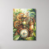 Steampunk Garden Canvas Art (Voorkant)