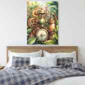 Steampunk Garden Canvas Art (Insitu (Slaapkamer))