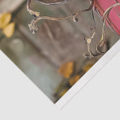 Steampunk Gargoyle Floral Decoupage Tissuepapier (Detail)