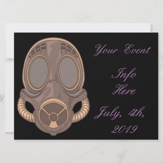 Steampunk Gas Mask Thunder_Cove (Voorkant)