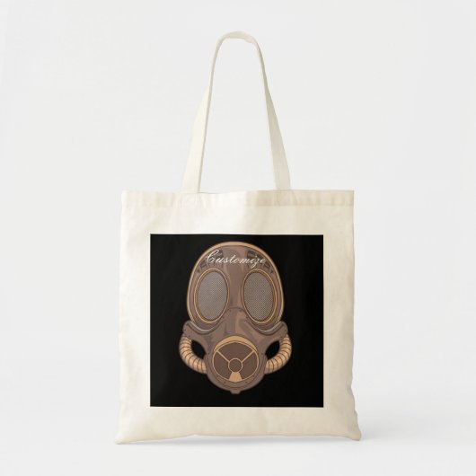 Steampunk Gas Mask Thunder_Cove Tote Bag (Voorkant)