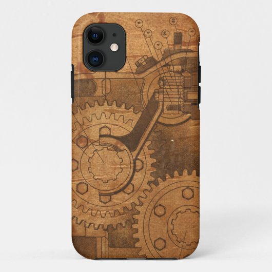 Steampunk Gear Case-Mate iPhone Case (Achterkant)