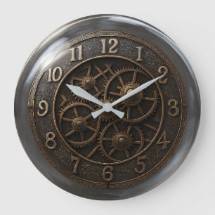  Steampunk Gear Wall Clock Grote Klok