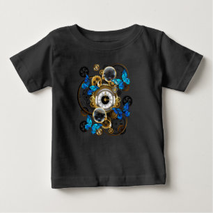 Steampunk Gears en Blue Butterflies