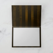 Steampunk Gears en Blue Butterflies Bedankkaart (Binnen)