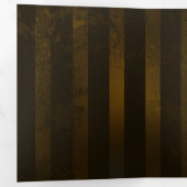 Steampunk Gears en Blue Butterflies Drieluik Programma (Binnenzijde eerst)