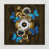 Steampunk Gears en Blue Butterflies Programma (Voorkant)