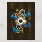 Steampunk Gears en Blue Butterflies Programma (Voorkant)