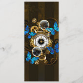 Steampunk Gears en Blue Butterflies Programma (Voorkant)