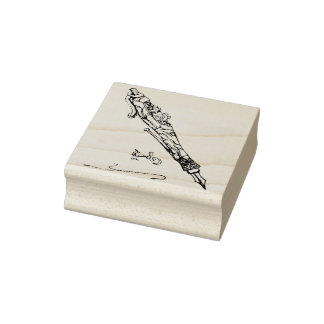 Steampunk Gears Fontein Pen Rubber Stamp Rubberstempel