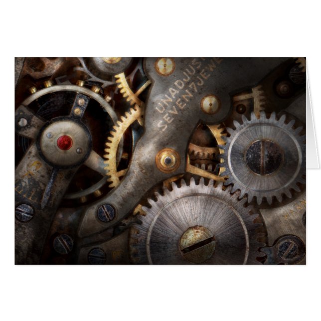 Steampunk - Gears - Horologie (Devant horizontal)