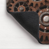 Steampunk Gears Muismat (Hoek)