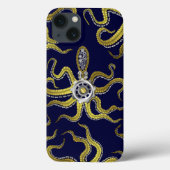 Steampunk Gears Octopus Kraken Case-Mate iPhone Case (Achterkant)