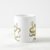 Steampunk Gears Octopus Kraken Koffiemok (Center)