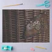 Steampunk Gears ontkoppelen 20x30 Tissuepapier (Craft)
