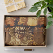 Steampunk Gears Ontvlekpapier Tissuepapier (Geschenk)