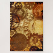 Steampunk Gears Puzzle Legpuzzel (Verticaal)