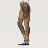 Steampunk Gears Rusty  Industrial Leggings (Links)