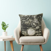 Steampunk Gears Sierkussen (Stoel)