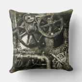 Steampunk Gears Sierkussen (Achterkant)